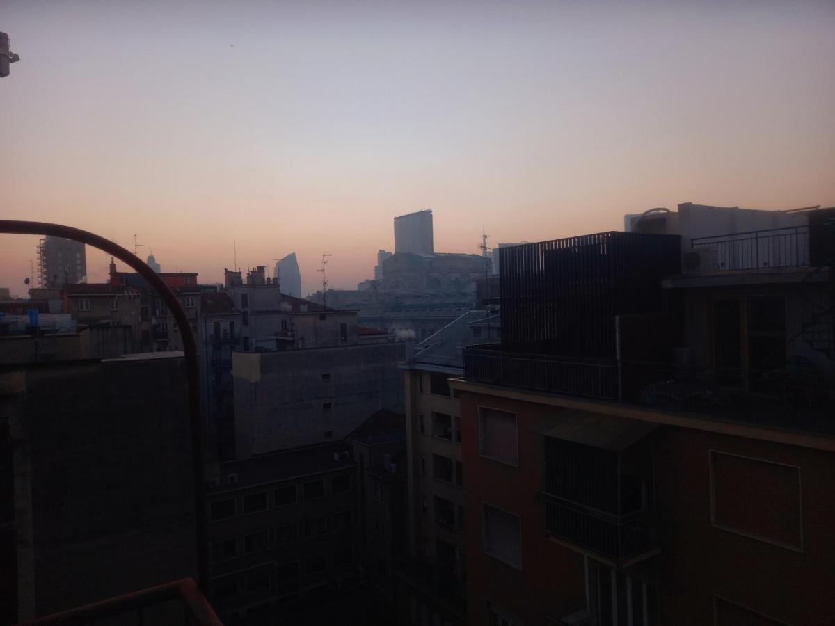 Bilocale 7 Piano Balcone Vista Skyline Leilighet Milano Eksteriør bilde